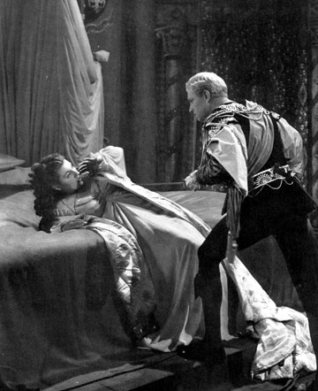 A scene from Shakespeare's  play, Hamlet